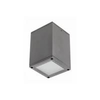 GTV OS-LEN100KWG-30 Mennyezeti lámpatest LENTO, timsó, 100x130, IP54, max 35W, négyzet, grafit