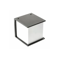 GTV OS-LEOE27B-10 Homlokzati lámpatest LEO, E27, MAX. 18W, IP54, AC220-240V, 50/60Hz, fekete