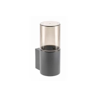 GTV OS-MED0AU-30 Kerti lámpatest MEDIO-AU, E27, MAX.15W, IP54, AC220-240V, 50-60Hz, felső fali lámpa, grafit