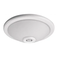 GTV OS-PLCRKZ-00 VIZELA mennyezeti szerelvény érzékelővel, max. 2x40W, E27, AC220-240V, 50/60Hz, sugárzási szög 360*, IP20, félig átlátszó diffúzor, fehér ház