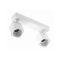 GTV OS-REN20WKW2-10 Mennyezeti lámpatest RENO, alumínium, IP20, max. 20W*2, dupla, négyzet, fehér