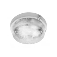 GTV OS-RINGO1-00 Válaszfal lámpatest RINGO, max 100W, E27, AC220-240V, 50-60Hz, IP44, ABS/üveg, fehér ház