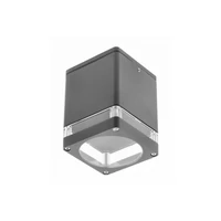 GTV OS-RIV102KWG-30 Mennyezeti lámpatest RIVEN, timsó, 102x120, IP54, max 35W, négyzet, grafit