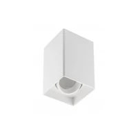 GTV OS-RST8080KW1-10 Mennyezeti lámpatest RESTO, PC, 80x80x125mm, IP20, max 20W, négyzet, fehér