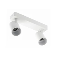 GTV OS-SAN20WOK2-10 Mennyezeti lámpatest SANTO, alumínium, IP20, max. 20W*2, dupla, kerek, fehér