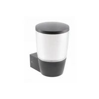 GTV OS-TOR0AU-00 Kerti lámpatest TORA-AU, E27, MAX.15W, IP54, AC220-240V, 50-60Hz, felső fali lámpa, fekete