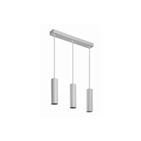 GTV OS-TRESD320W-10 Függesztett lámpatest TRESOS II, 3xGU10, alumínium, IP20, max. 3x20W, fehér