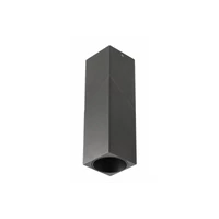 GTV OS-VIRKWB-00 VIRGO mennyezeti lámpatest, max. 250V, 50/60Hz, 57x57x152mm, IP20, max. 20W, négyzet, fekete