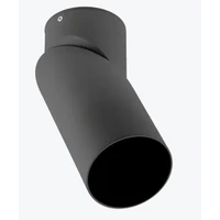 GTV OS-VIROKB-00 VIRGO mennyezeti lámpatest, max. 250V, 50/60Hz,  IP20, max. 20W, henger alakú, fekete 57x152mm