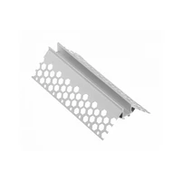 GTV PA-GLAXGKZK3M-00C LED profil GLAX szögletes, külső GK lapokhoz 3m + műszaki burkolat, nem eloxált