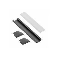 GTV PA-ZGLAXOMZ-20M GLAX süllyesztett készlet fekete