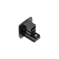 GTV XAE-ZKUNCC-10 Univerzális végzáró X-RAIL háromfázisú gyűjtősínhez, 35x31 mm, fekete