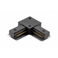 GTV XLT-1FAC34-10 "L" szögkapcsoló 1 fázisú, 2 soros sínhez, fekete