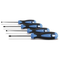 HÖGERT HT1S094 4 részes csavarhúzó készlet, S2 acél