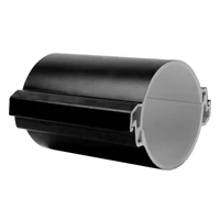 Kopos 06110P/2 FA KOPOHALF védőcső PVC fekete -3/162m