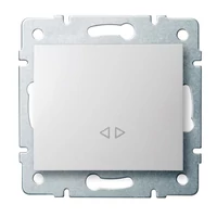 KANLUX 25074 LOGI 02-1070-102 feh, Kereszt váltó kapcsoló (107)