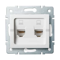 KANLUX 25111 LOGI 02-1420-002 feh, Dupla adatcsatl.aljzat