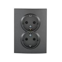 KANLUX 25272 LOGI 02-1270-141 gr, Dupla dugalj komplett