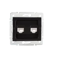 KANLUX 33593 LOGI 02-1410-042 fek, Dupla adatcsatl.aljzat