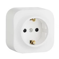 Legrand 782411 Forix falon kívüli 1-es dugalj 2p+f csatlakozó aljzat fehér IP20