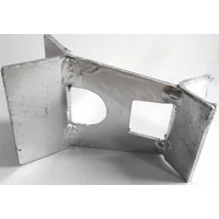 METZ Bújtató villa, 80mm, horganyzott BV820