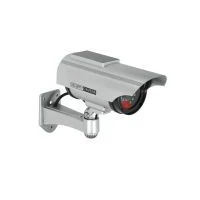 VIRONE CD-2/G CCTV biztonsági kamera álkamera, elemes, ezüst, napelemmel