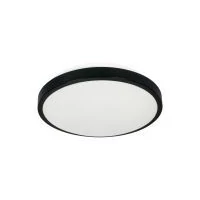 VIRONE CL/2XE27-10MV/B SELENE mennyezeti lámpa mikrohullámú mozgásérzékelővel, 2xE27, max. 2x60W, IP54, fekete