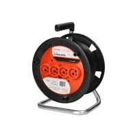 VIRONE CR-1 Üres kábeldob IP20 4x2P+F 16A 230V