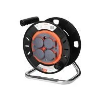 VIRONE CR-4 Fröccsenő víz ellen védett üres kábeldob IP44 4x2P+F 16A 230V, H05RR-F 3x1,5mm², 25m