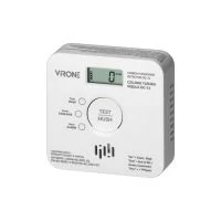 VIRONE DC-11 Elemmel működő szén-monoxid-érzékelő, 2xAA, érzékelő élettartama 10 év