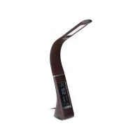 VIRONE DL-12/BR DOLOMIT LED 5W, asztali lámpa riasztóval, 400lm, 4000K, barna