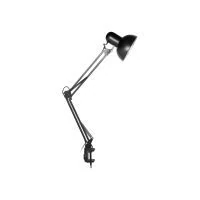 VIRONE DL-14/B DEON, asztali lámpa, 60W, E27, acél, fekete