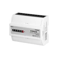 VIRONE EM-10 3 fázisú analóg energiajelző, 100A, 7 modul, DIN TH-35mm