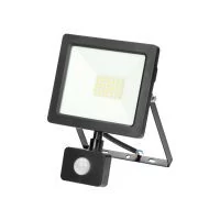 VIRONE FL/R-2 ALLED LED reflektor PIR mozgásérzékelővel 30W, 2300lm, IP44, 4000K, Alu+üveg