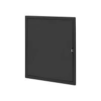 VIRONE ID-40/40/B 40/40-es ellenőrző ajtó, fekete