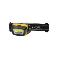 VIRONE LT-2 LED COB fejlámpa, 3W, 170lm, 3 x AAA, állítható báránytalp
