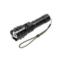 VIRONE LT-27 LED zseblámpa 15W, 1200lm, 3000mAh, zoom funkció, digitális akkumulátorjelző