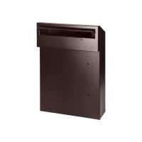 VIRONE MB-5/BR FIJI postaláda átmenő postaláda hengerzárral, barna