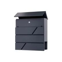 VIRONE MB-6/A PALAWAN postaláda újságtartóval, antracit