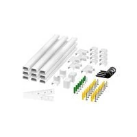 VIRONE MH-DUCTSET/W Felületre szerelhető kábelreteszelő készlet, fehér