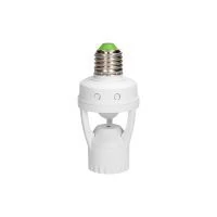 VIRONE MS-2 PIR mozgásérzékelős foglalat, 360°, IP20, E27 foglalat, 1x60W