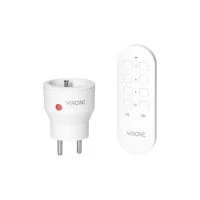 VIRONE RS-10 MINI vezeték nélküli konnektor távirányítóval, 1+1, 2300W