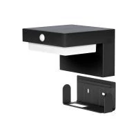 VIRONE SL/R-4/B WILLOW LED napelemes fali lámpa mozgásérzékelővel, 4,5 W, 400 lm, IP44, 4000 K, 2000 mAh