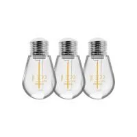 VIRONE SW/E27-11/3 3 darabos LED izzókészlet 0,1 W, 24 V, E27, 3000 K