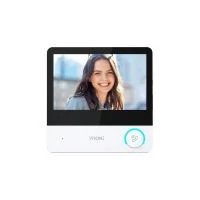 VIRONE VDP-60FHDPMV Videómonitor, kézibeszélő nélküli, 7"-os LCD színes érintőképernyővel, Wi-Fi/App-pal, SD-kártyahellyel, kapuvezérléssel, a CETI Full HD szett bővítéséhez