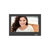 VIRONE VDP-66PMV/B Videomonitor a BESAR sorozat bővítéséhez. 10"-os monitor okostelefon-alkalmazással a kommunikáció, film- és képrögzítés, kapuvezérlés kezeléséhez, fehér színben.