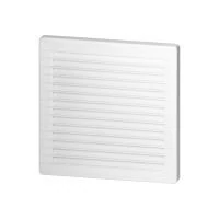 VIRONE VG/N/100/W Szellőzőrács Ø100-as hálóval, fehér