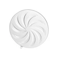 VIRONE VGR/L/80-150/W Kerek szellőzőrács zárral Ø80-150, fehér