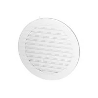 VIRONE VGR/N/120/W Kerek szellőzőrács Ø120 hálóval, fehér