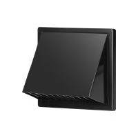 VIRONE VGS/H/125/G Szellőzőrács fedéllel Ø125, grafit